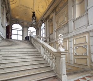 Ca' Rezzonico Grand escalier