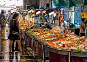 Le marché aux poissons de Rialto